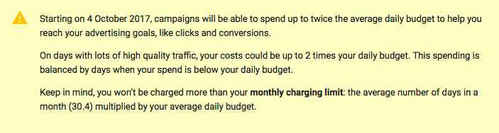 google adwords changes